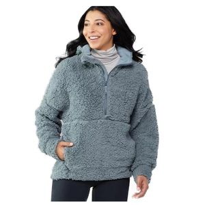 PrAna Permafrost Half-Zip Fleece Jacket Sweater Teddy